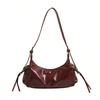 Niche Design Underarm Bag Women's Bag Fashionable Versatile Double Pocket Large Capacity Shoulder Bag
