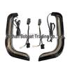 Harley Street Dual Light Glide Decorative Leg Shield Turn Signals for CVO Road King Motorcycle (1996-2013)