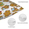 K-Kakaos F-Friends Choonsiks Pillow Case  Comfy Pillow Cover Novelty Cushion Cover For Wedding Party Home Decor