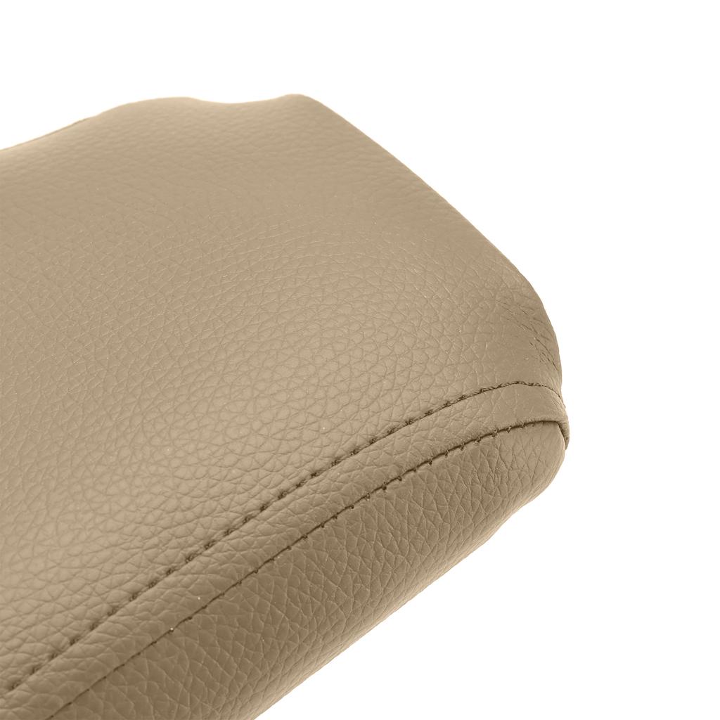 Béžová kožená loketní opěrka víko středové konzoly pro BMW E90 E91 E92 E93 51169134486