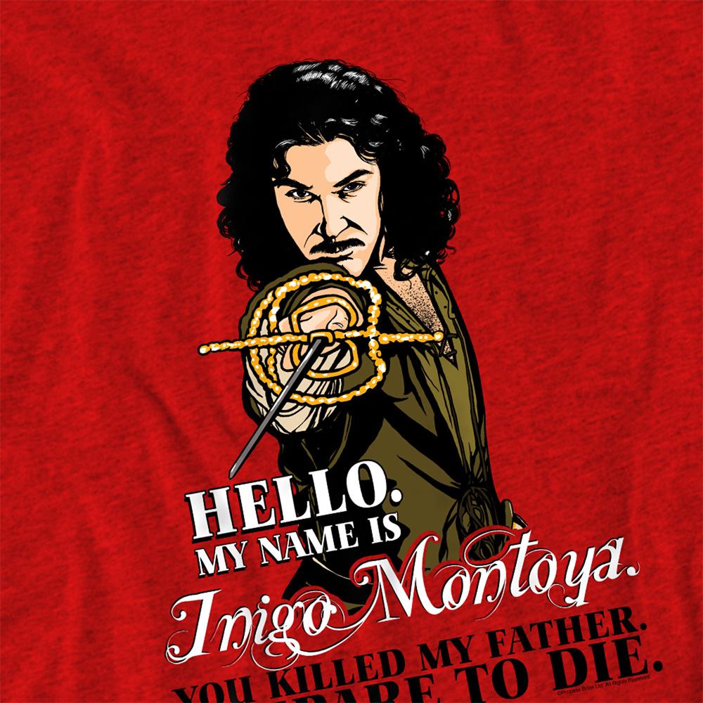 The Princess Bride Unisex Adult Hello My Name Is T-Shirt