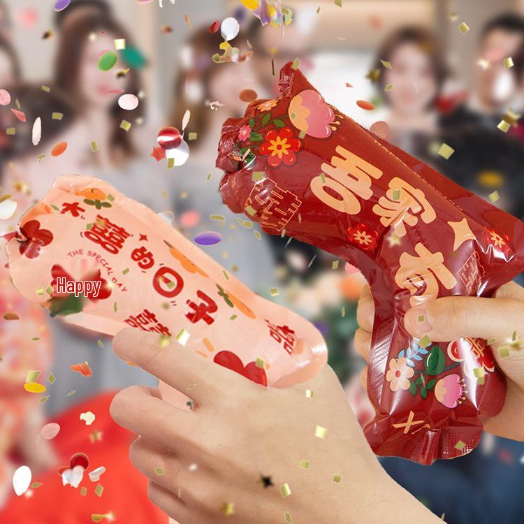 Handheld Wedding Confetti & Fireworks Cannons for Engagements, Bride Photos & Props