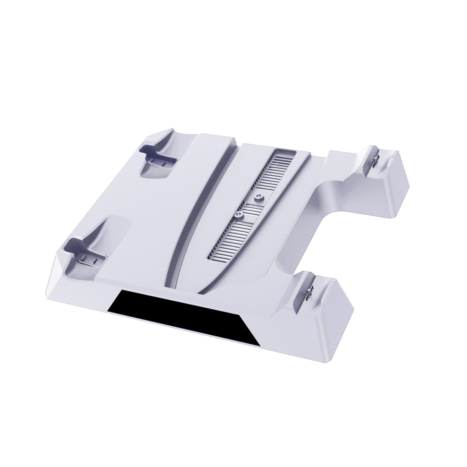 Big Cooling Charging Stand for PS5/ PS5 Pro Game Console for PSVR2 & PS5 Controller Charging Holder for PSVR2 Headphone Bracket