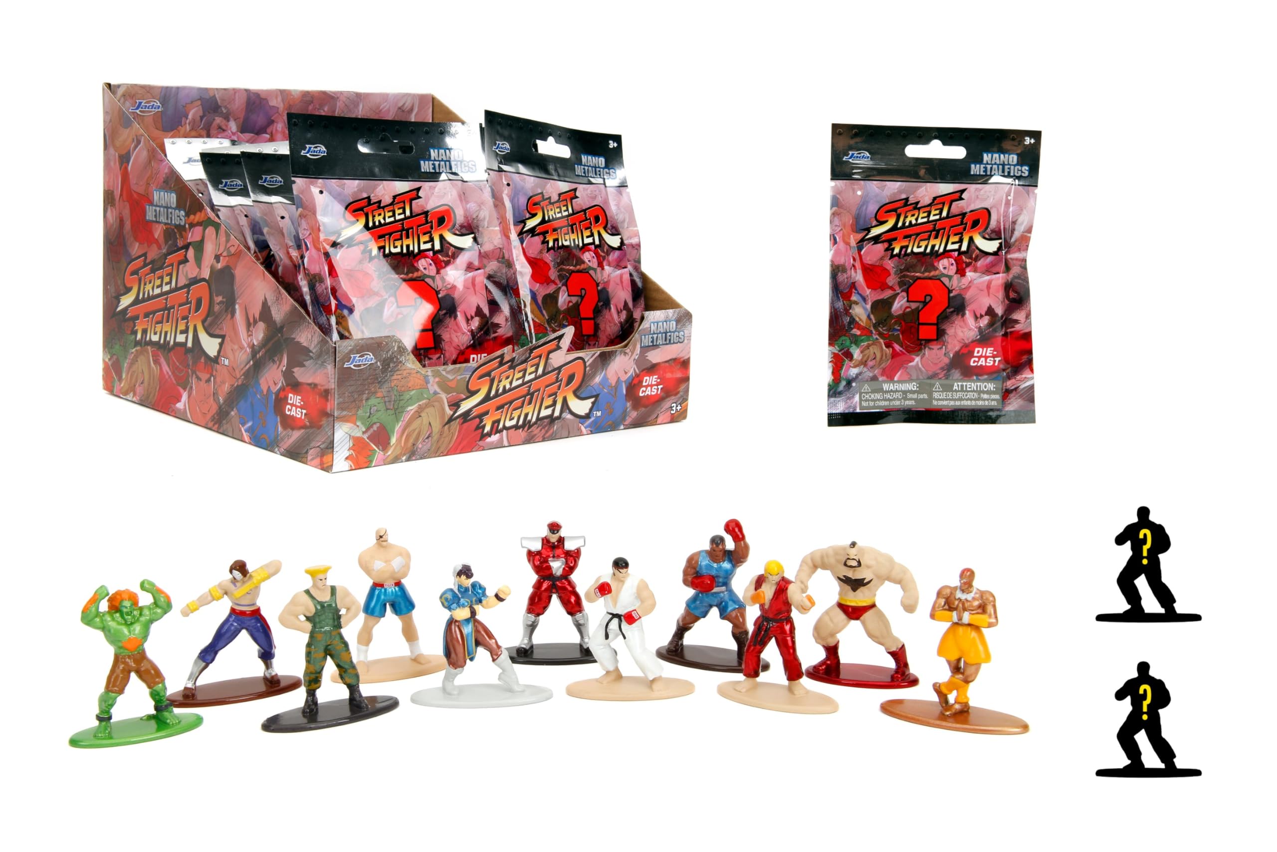 

Street Fighter Nano Metalfig Слепой пакет (коробка) 24 шт.