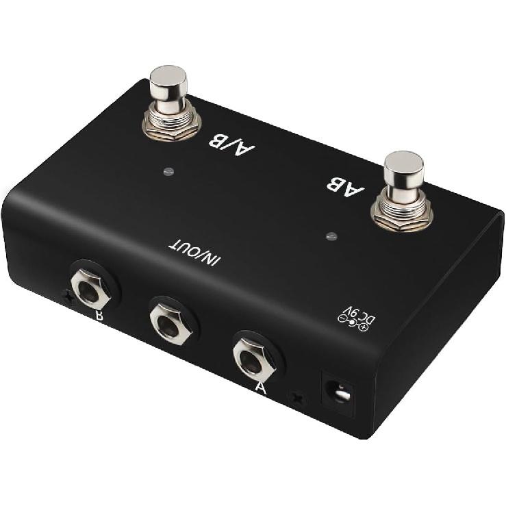 ABY Pedal Channel Switch Box Line AB Selector True Bypass For Guitar Effect Pedal