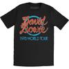 David Bowie 1978 World Tour Slim Fit T-shirt Small Black Unisex T-Shirt