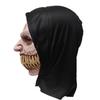 Halloween Split Tooth Demon Stalker Scary Latex Mask,Big Mouth Teeth Chompers Latex Masks Halloween Party Scary Costume Props