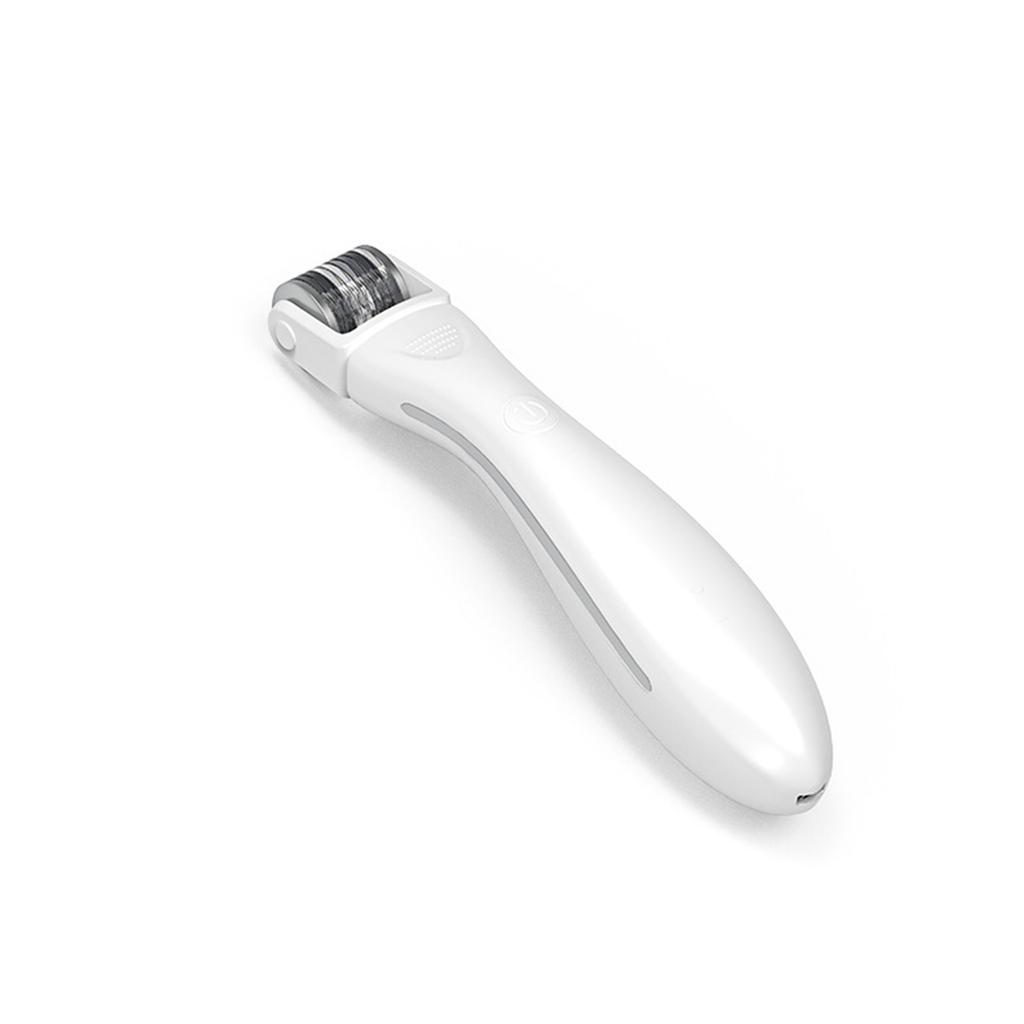 Derma Roller Microneedling Device for Home & Salon Use with 3 Replaceable Heads Red Light for