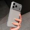 Cute Matte Transparent  Phone Case for iPhone 17 Air 14 15 16 11 12 13 Pro Max Plus Shockproof Camera Protector TPU Soft Cover