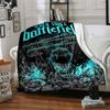 1pc Battlefield Inked Soft Flannel All Season Throw for Home, Office, Outdoor UseDurable Comfort Soft Warm Throw for Home