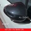 For Zeekr X 2026 2027 Fiber Car Rear View Mirror Cover Trim Anti-Scratch Side Mirror Cap Protector Auto Exterior Accessories