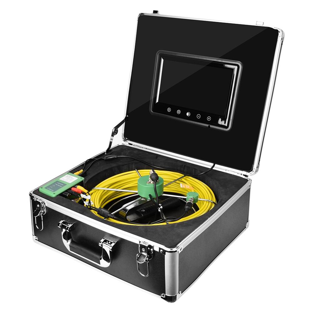 9 inch 1000 TVL Pipe Inspection Video Camera Underwater Drain Pipe Inspection