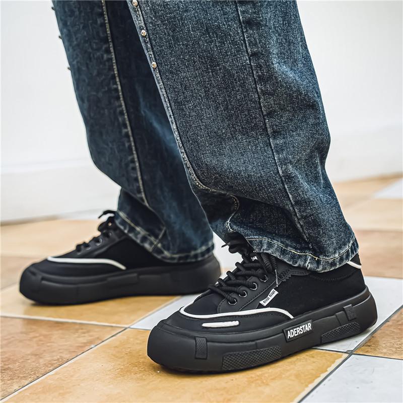 Chaussures de skateboard basses décontractées pour hommes, baskets confortables pour garçons, étudiants tendance, semelle souple, classiques, respirantes, antidérapantes