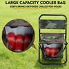 Multifunctional Portable Folding Camping Chair, Lightweight Backrest Chair With Storage Bag, Compact Outdoor Folding Seat With Strong Load-Bearing