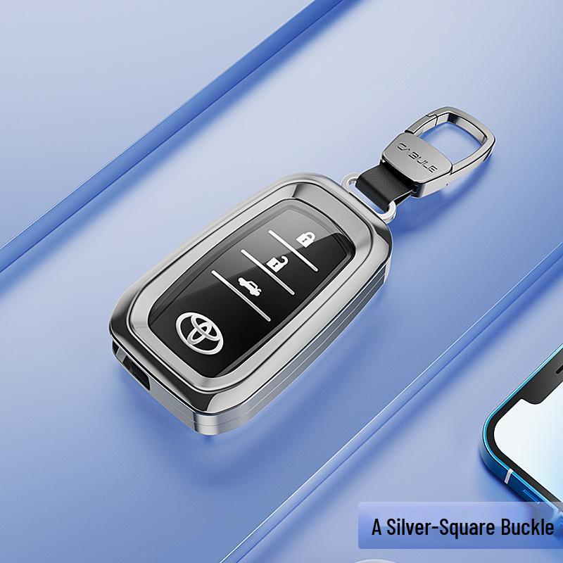 Toyota Key Case: Full Wrap Cover for Camry, Prado, Crown, Reiz, Levin, Highlander, Sienna