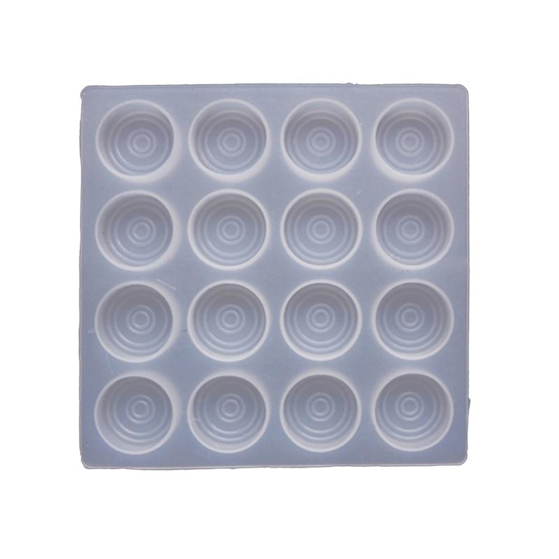 Silicone Mat for Wax Seal Stamp Wax Sealing Pad Flat Round Disc Mold Tray for Epoxy UV Resin Craft Adhesive Waxing