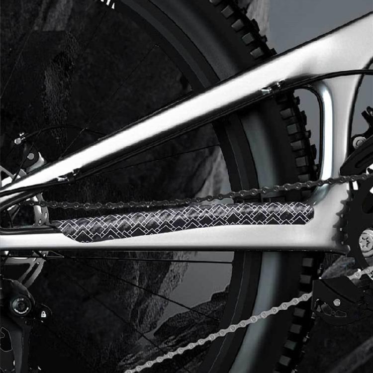 Bicycles Frame Chain Guard Chain Wrap Cycling Bike Chainstay Protective Cover Frame Chain Protectors Sticker Cover Wrap