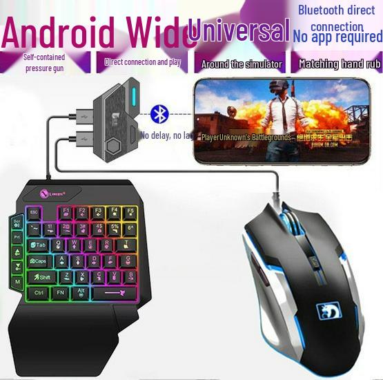 Bluetooth Mobile Game Keyboard & Mouse Set for Android