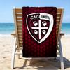 Football Cagliari Design Beach Towel - Soft, Absorbent Microfiber, Lightweight, Ideal for The Beach, Parties, Travel, Camping fan gifts