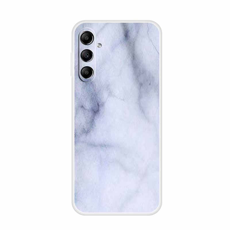For Samsung Galaxy A14 A34 A54 5G Marble Soft Case Silicone TPU Phone Back Cover Coque for Samsung A 54 34 14 4G Cartoon Fundas