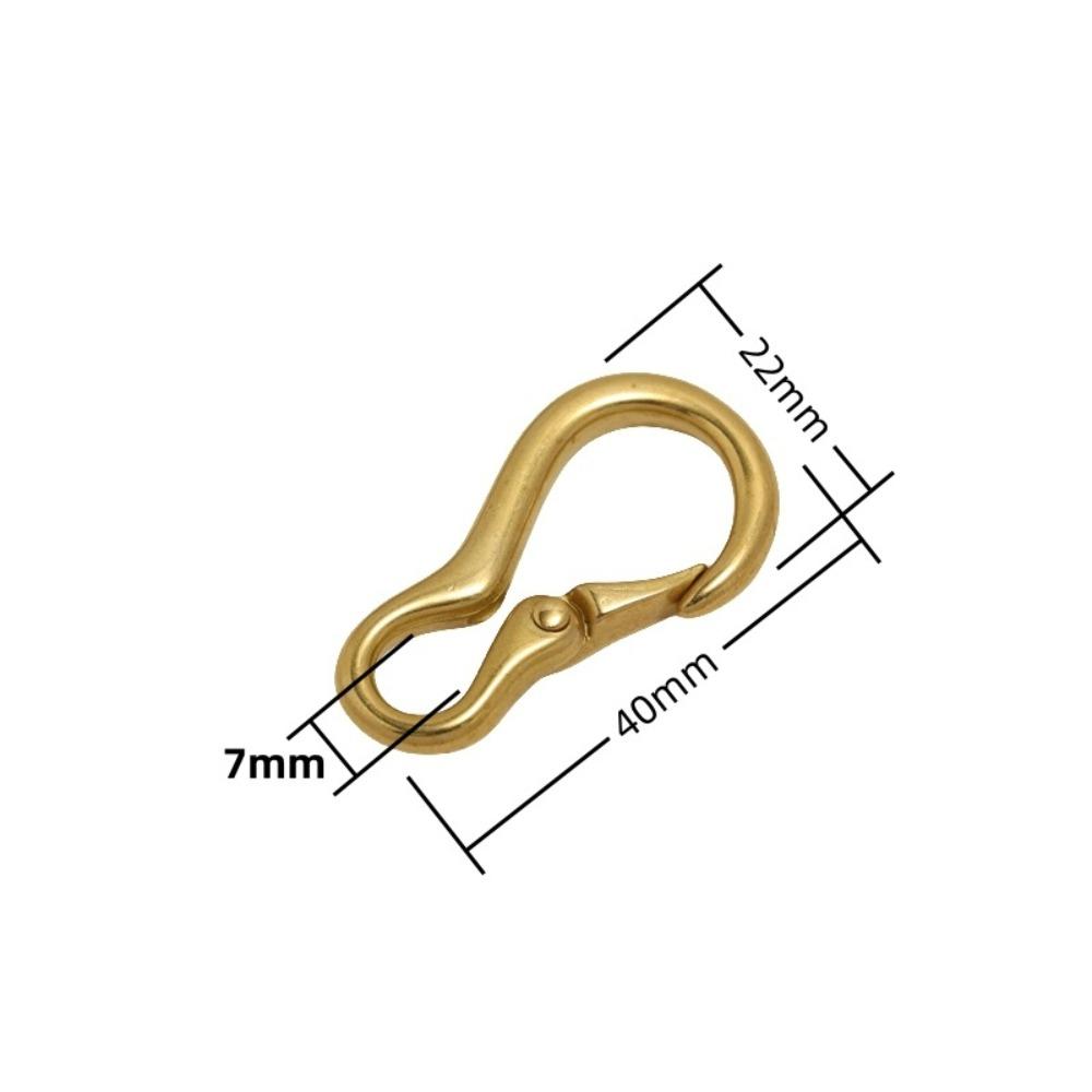 Multi-Purpose Keychain Carabiner Rustproof Camping Keychain Heavy-Duty Carabiner Clip Camping 1