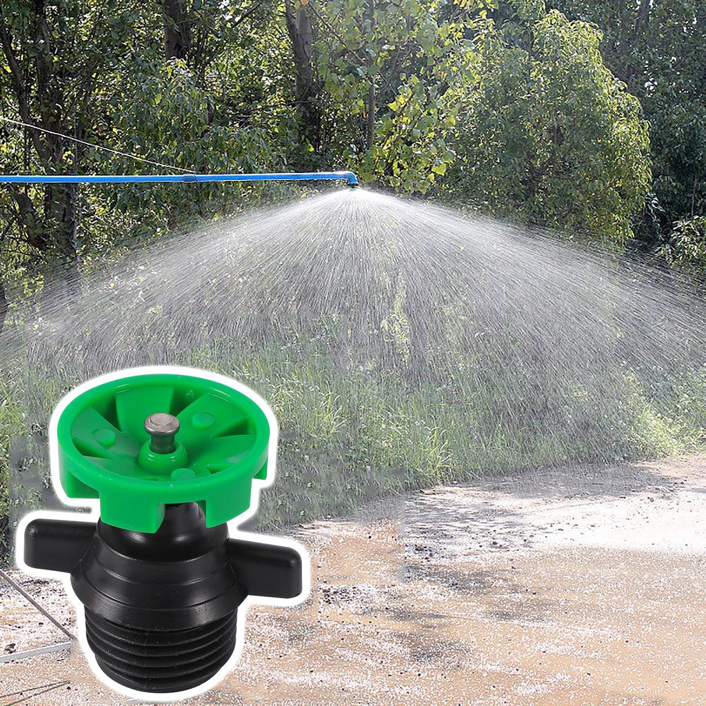 Farm Irrigation Sprinkler 1/2" Male Thread Nozzle 360 Degree Scattering Garden Lawn Rotating Sprinkler Watering Irrigation