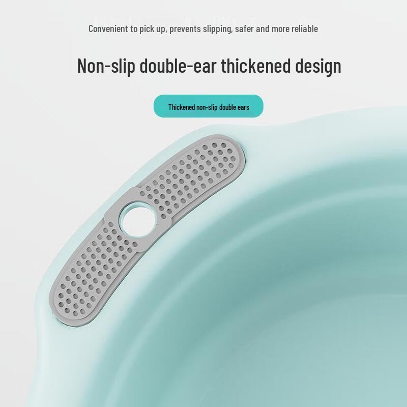 Multipurpose Household Plastic Basin with Handles