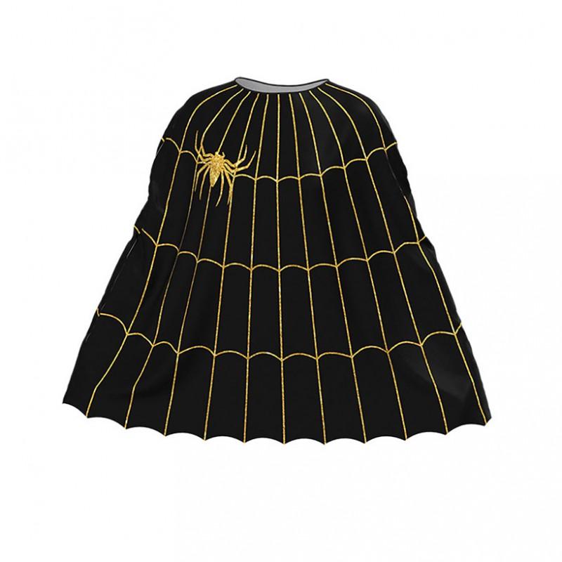 Halloween Costume Vampire Role Play Spider Cape Stage Performance Party