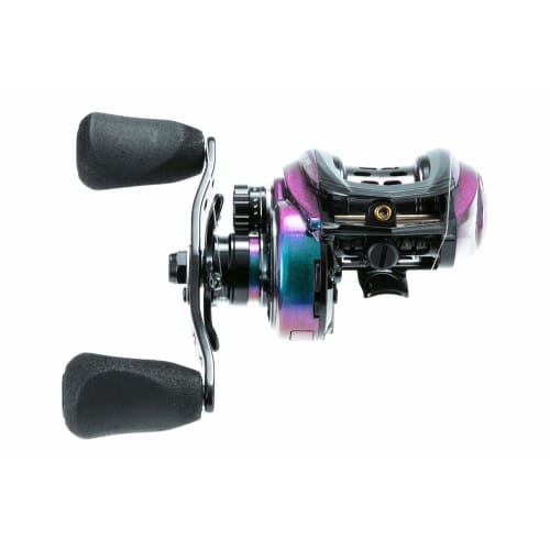 AbuGarcia REVO ULTRACAST BF8-L Linkshand Kurbel aus Carbon Ausgestattet mit Bait Finesse Spule Salzwasserbeständig Superhohe Übersetzung