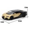 Alloy Chiron Bugatti Car Model With Static Design For Gift And Collection