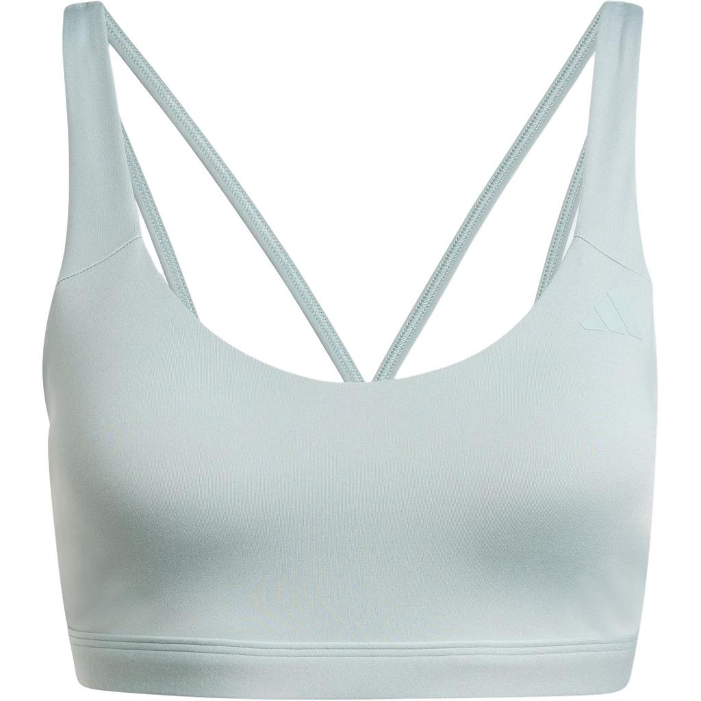 Adidas Essentials All Me V-Neck Quick-Dry Yoga Solid Sports Bra Women Sports Bra KA7259
