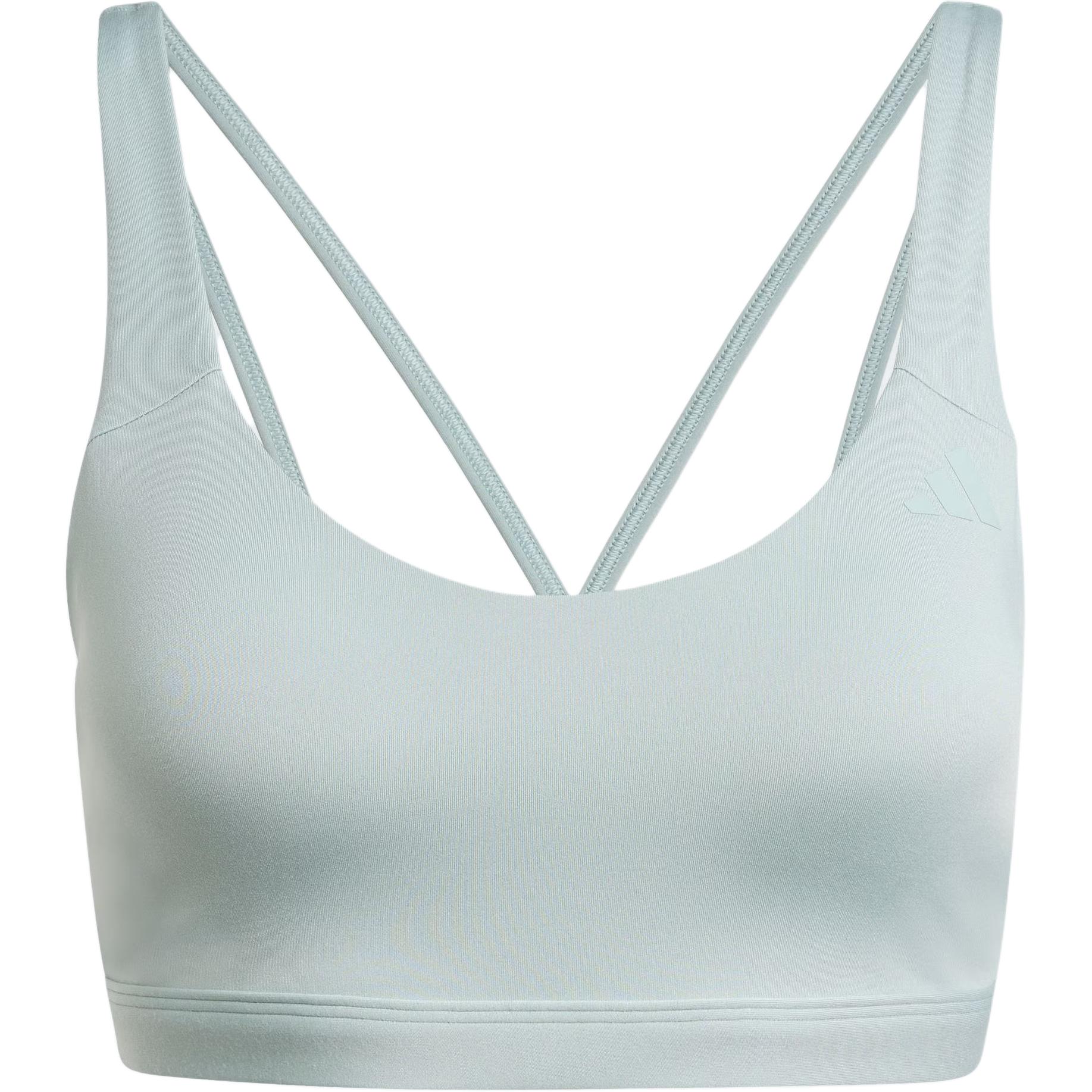 Adidas Essentials All Me V-Neck Quick-Dry Yoga Solid Sports Bra Women Sports Bra KA7259 L