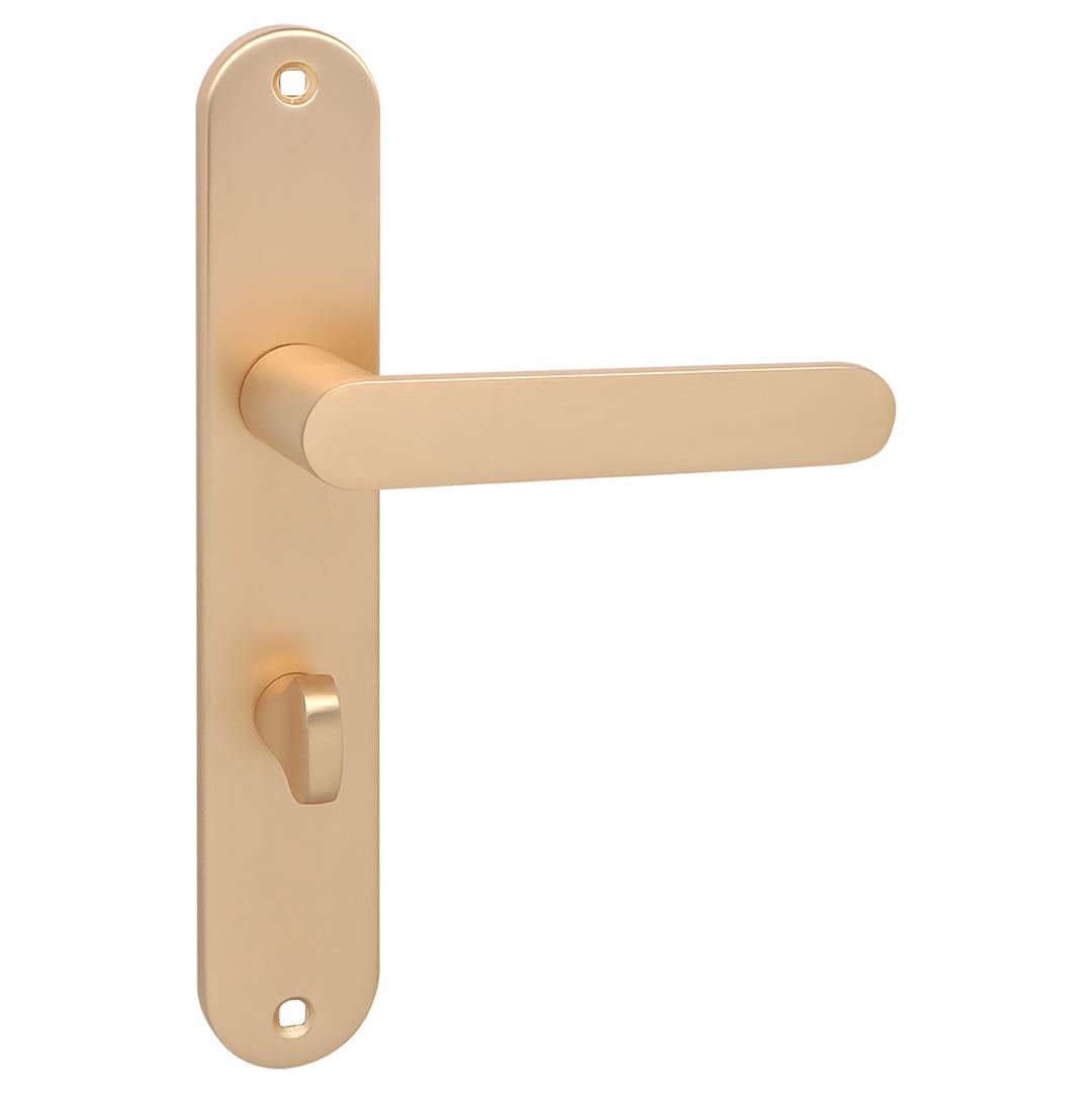 Innentürgriff auf Langschild WC Malaga Gold Kuchinox Kmg_G13A