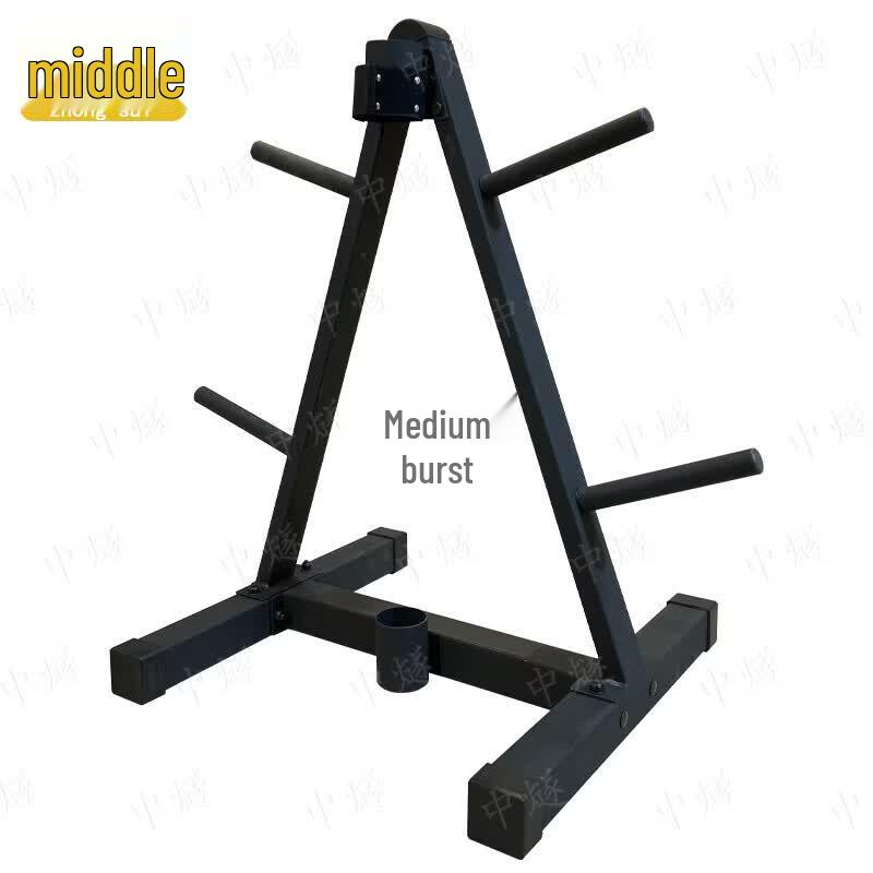 Barbell Plate and Barbell Storage Rack
