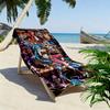 Fantasy Warriors Unite beach towel beach Beach towel for vacation photos seaside Outdoor pool towel Absorbent bath towel Fashion Comfort