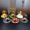 Xinjiang Bazaar Handicrafts Metal Wine Pot & Jewelry Box Set – Home & Office Decor, Birthday and Wedding Favors