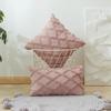 Boho Decorative Pillow Covers Soft Plush Short Faux Wool Couch Pillow Covers Luxury Cushion Covers 35X50 40X40 45X45CM for Sofa