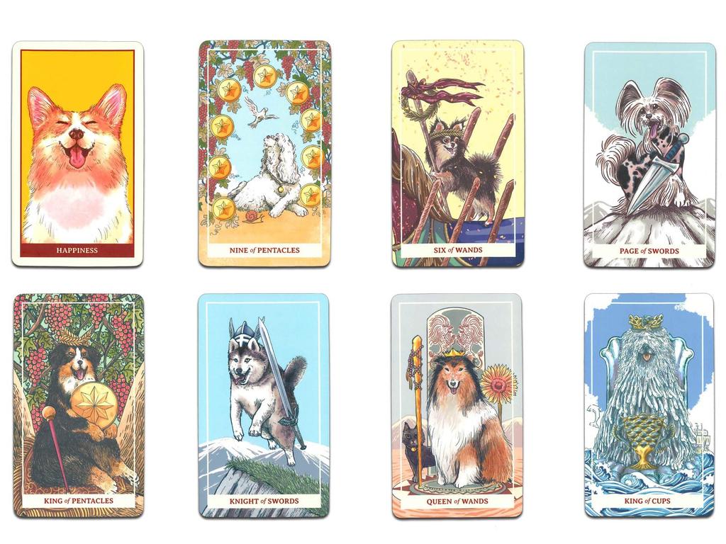 Nichiyu Tarot Card Waite Rider Fortune Telling Tarot Cards That Will Make You 78-card Set, Edition, [Authentic] [AIBO TAROT] "Dog Smile"