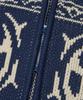 Nomaenyueol Cowichan Hooded Zip-Up - Navy