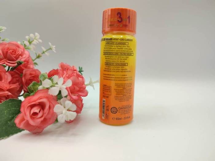 Huile Éclaircissante - Carotone - Beta Carotène - Anti-tâches - Sans Parabène - Mixte