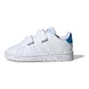 adidas Neo Advantage Advancourt Fabric Comfortable Non-Slip Durable Low-Top Skate Shoes Baby Sneakers White Blue GW6498