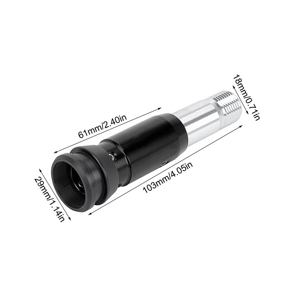 Universal Shifter Knob Adapter Aluminum Alloy Stick Connector Car Shifter Adapter M18 shift knob adapter Auto Accessories