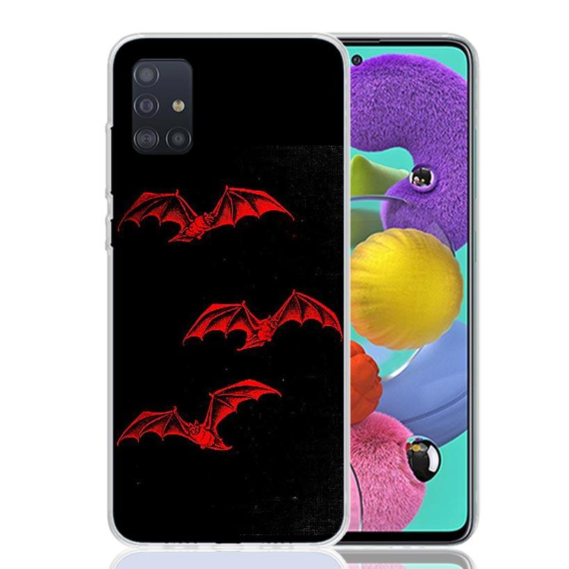 Gothic Vampire Scarlet Art Phone Case For Samsung Galaxy A52 A32 A22 A12 A02S A50S A30S A51 A31 AA71 Note 20 Ultra 10 S10 Plus G