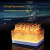 ZISIZ Luminous Glass Ice Bucket