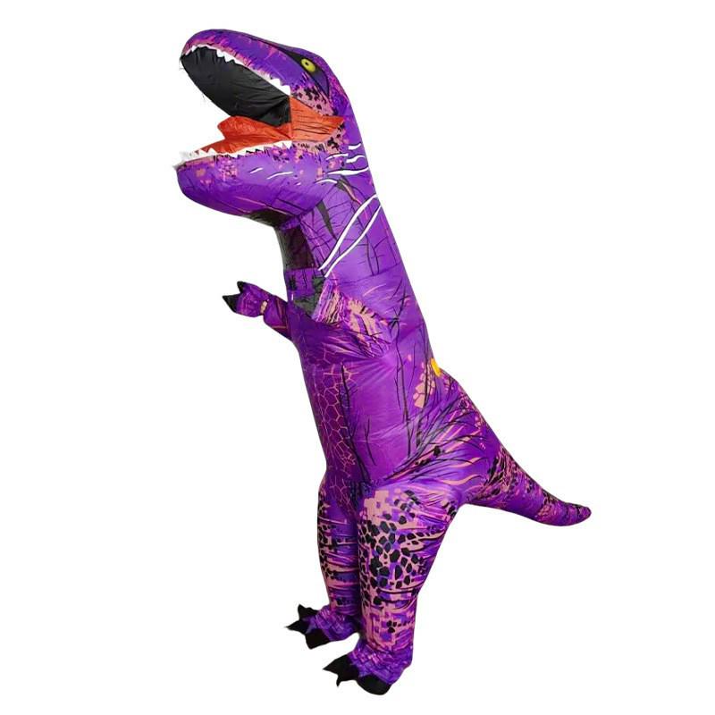 Dětský legrační kostým maskota dinosaura - Tyrannosaurus Rex Halloweenské představení Rekvizity