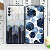 Geometric Marble Pattern Soft Phone Case for Samsung A17 A37 A57 A16 A26 A36 A56 A15 A25 A35 A55 A14 A24 A34 A54 A13 A23 A33 A53