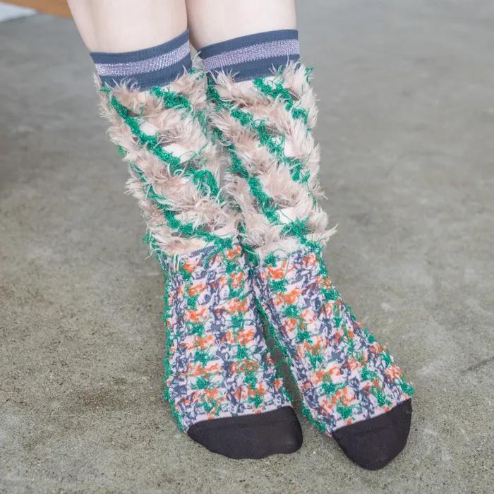 Lesser Tail Socks - Beige [CQ-CT-25-1-IW5M-033]