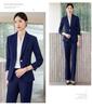Women's Professional Suit Set: Formal Workwear for Spring and Autumn - High-End Pantsuit for Hotel Sales Managers