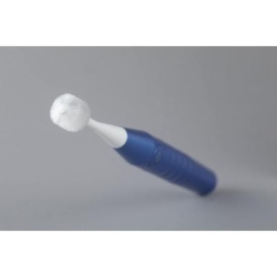 Steer 360 Degree Bristle Toothbrush Electric Toothbrush for Adults POPOTAN TWISty Blue