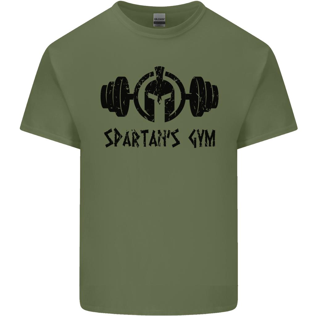 Spartans Gym Unisexs Light Cotton TShirt